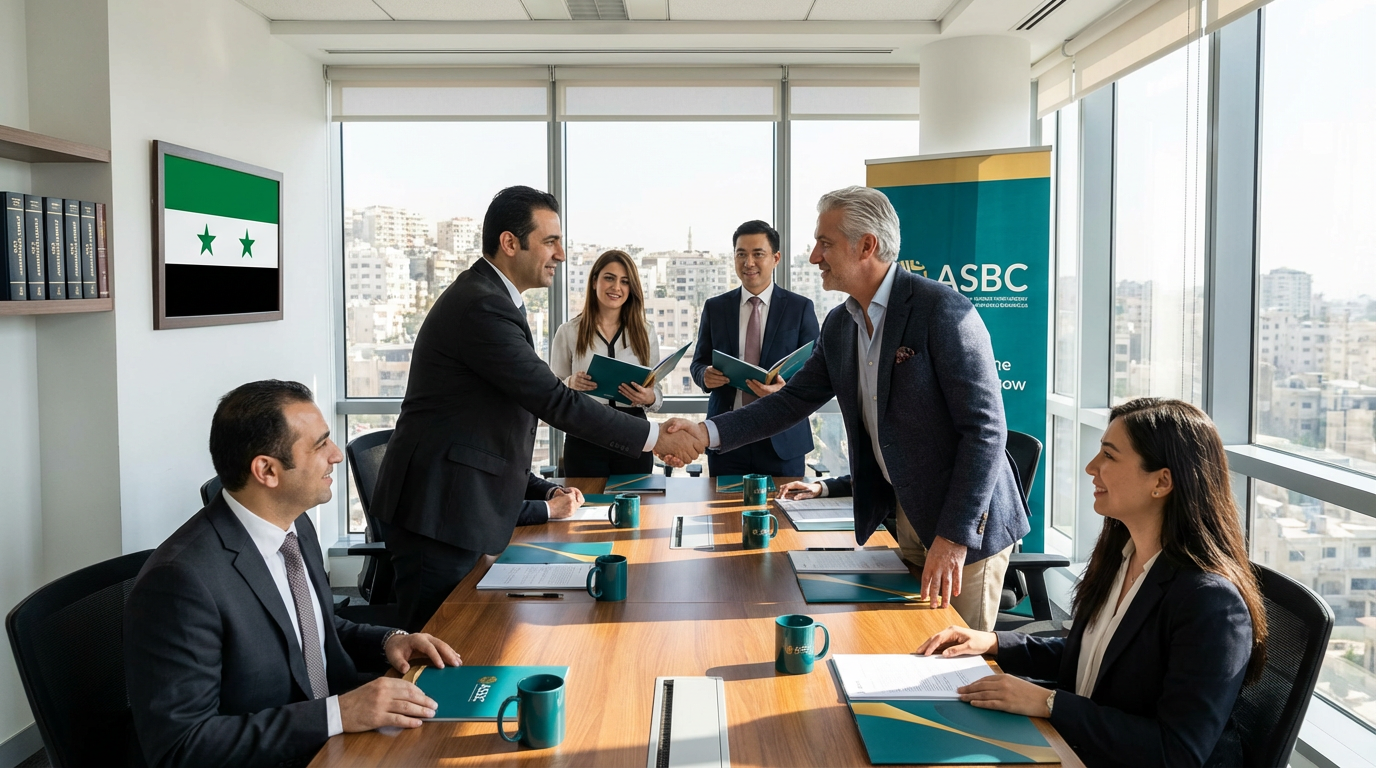 الاستثمار في سوريا - اجتماع أعمال احترافي بين مستثمرين سوريين وآسيويين